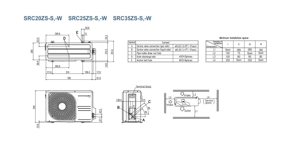 Схематическое изображение SRC20-35ZS-S-W